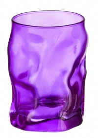 Bormioli Rocco Sorgente Water Glass, Set of 6, Violet