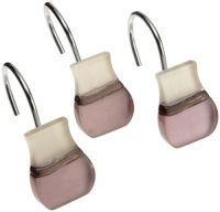 Popular Bath Reflection Lilac Shower Curtain Hooks, Set of 12 Popular Bath Reflection Lilac Shower Curtain Hooks, Set of 12