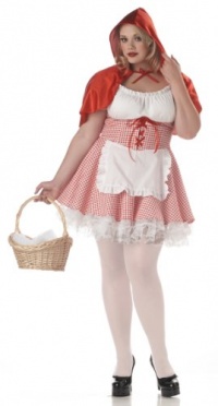 California Costumes Women's Miss Red Riding Hood Costume, Red/White, 2XL (18-20) California Costumes Women's Miss Red Riding Hood Costume, Red/White, 2XL (18-20)