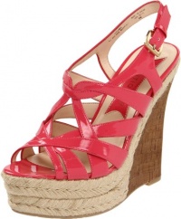 Boutique 9 Women's Flower Strappy Wedge, Medium Pink, 7.5 M US Boutique 9 Women's Flower Strappy Wedge, Medium Pink, 7.5 M US