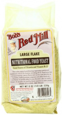 Bob's Red Mill T6635 Large Flake Yeast, 8-Ounce Packages (Pack of 4) Bob's Red Mill T6635 Large Flake Yeast, 8-Ounce Packages (Pack of 4)
