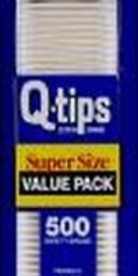 Q-tips Cotton Swabs, 500 Count