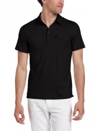 Calvin Klein Men's Single Welt Pocket Polo Calvin Klein Men's Single Welt Pocket Polo