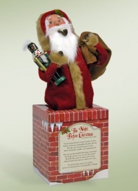 Night Before Christmas Santa Figurine Night Before Christmas Santa Figurine