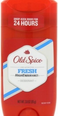 Old Spice High Endurance Fresh Scent Men's Deodorant 3 Oz (Pack of 4) Old Spice High Endurance Fresh Scent Men's Deodorant 3 Oz (Pack of 4)