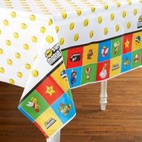 Super Mario Bros. Plastic Tablecover Party Accessory Super Mario Bros. Plastic Tablecover Party Accessory
