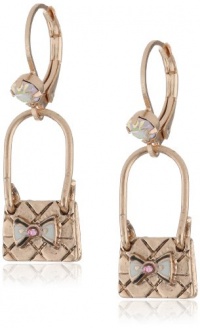 Betsey Johnson Paris is Always a Good Idea Purse Drop Earrings Betsey Johnson Paris is Always a Good Idea Purse Drop Earrings