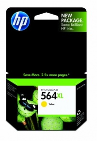 HP 564XL CB325WN#140 Ink Cartridge in Retail Packaging-Yellow HP 564XL CB325WN#140 Ink Cartridge in Retail Packaging-Yellow