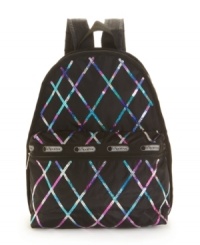 You might carry your basics in it, but there's nothing basic about this fun backpack from LeSportsac. You might carry your basics in it, but there's nothing basic about this fun backpack from LeSportsac.