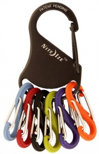 Nite Ize KRK-03-01 KeyRack Key Holder with S-Biners Nite Ize KRK-03-01 KeyRack Key Holder with S-Biners