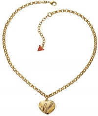 GUESS Gold-Tone Chain-Link Necklace UBN10102