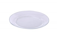 Duralex Lys 7 1/2 Inch Clear Dessert Plate, Set of 6