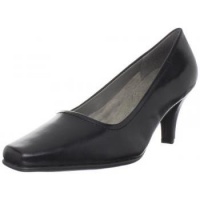 Aerosoles Women's Envy Pump,Black Leather,9 M Aerosoles Women's Envy Pump,Black Leather,9 M