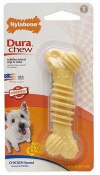 Nylabone Dura Chew Plus Bone, Chicken Flavor, Regular Nylabone Dura Chew Plus Bone, Chicken Flavor, Regular
