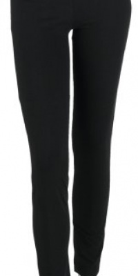 HUE Women's Cotton Legging,Black,X-Small HUE Women's Cotton Legging,Black,X-Small