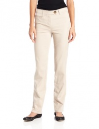 Jones New York Women's Petite Straight Leg Pant with Welt Pocket Jones New York Women's Petite Straight Leg Pant with Welt Pocket