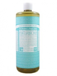 Dr. Bronner's: Unscented Baby-Mild Pure Castile Soap (1 x 32 fl oz) Dr. Bronner's: Unscented Baby-Mild Pure Castile Soap (1 x 32 fl oz)