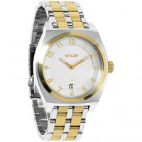 Nixon Women's Monopoly Analog Watch, Color: Silver / Champagne Gold Nixon Women's Monopoly Analog Watch, Color: Silver / Champagne Gold