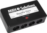 MIDI Solutions Quadra 4-Output MIDI Thru Box MIDI Solutions Quadra 4-Output MIDI Thru Box