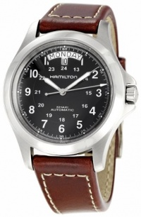 Hamilton Khaki King Automatic Black Dial Men's Watch - H64455533 Hamilton Khaki King Automatic Black Dial Men's Watch - H64455533