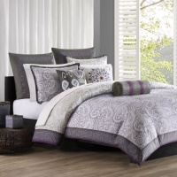 Echo Marrakesh Duvet Cover - Lavender/Grey Reversible - Twin Echo Marrakesh Duvet Cover - Lavender/Grey Reversible - Twin