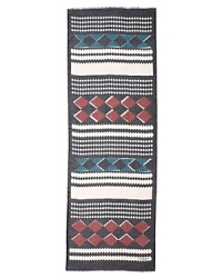 A reliably handsome go-to scarf adorned with a colorful pattern that's modern and cool.