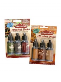 Ranger Adirondack Lights Alcohol Ink 1/2-Ounce 3/Pkg, Countryside