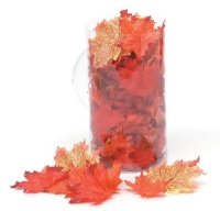 WeGlow International Silk Screen Maple Leaves - Red/Orange/Yellow (100 Leaves) WeGlow International Silk Screen Maple Leaves - Red/Orange/Yellow (100 Leaves)