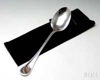 Christofle Perles Serving Spoon Christofle Perles Serving Spoon