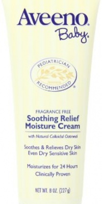 Aveeno Baby Soothing Relief Moisture Cream, Fragrance Free, 8 Ounce Aveeno Baby Soothing Relief Moisture Cream, Fragrance Free, 8 Ounce