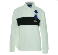 Tommy Hilfiger Mens Reade Long Sleeved Polo Shirt Tommy Hilfiger Mens Reade Long Sleeved Polo Shirt