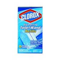 Clorox Toilet Wand Refills, Loaded with Cleaner, 6 Disposable Heads Clorox Toilet Wand Refills, Loaded with Cleaner, 6 Disposable Heads