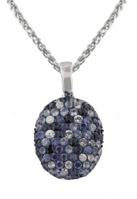 Effy Jewlery Balissima Splash Blue Sapphire Oval Pendant, 3.60 TCW Effy Jewlery Balissima Splash Blue Sapphire Oval Pendant, 3.60 TCW