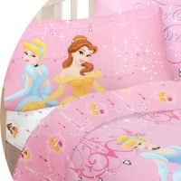 Disney Princess Princess Fairy Tale Dreams Twin Size 3 Piece Sheet Set Cotton Rich Sheets