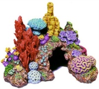 Exotic Environments Caribbean Living Reef Aquarium Ornament, Mini , 4-Inch by 3-1/2-Inch by 3-1/2-Inch Exotic Environments Caribbean Living Reef Aquarium Ornament, Mini , 4-Inch by 3-1/2-Inch by 3-1/2-Inch