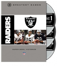 NFL Oakland Raiders 3 Greatest Games: Super Bowl Victories NFL Oakland Raiders 3 Greatest Games: Super Bowl Victories