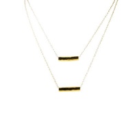 Gorjana Taner Bead Layer Necklace Gold Gorjana Taner Bead Layer Necklace Gold