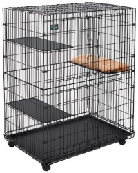 Midwest Homes for Pets 36 inches long by 23.5 inches wide by 50.5 inches high Cat Playpen Midwest Homes for Pets 36 inches long by 23.5 inches wide by 50.5 inches high Cat Playpen