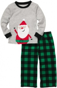 Carter's Baby Boys 2-pc L/S Holiday Set - Santa Check Carter's Baby Boys 2-pc L/S Holiday Set - Santa Check