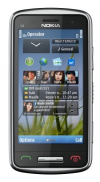 Nokia C6-01 Unlocked GSM Phone with 8 MP Camera, 720p Video Recording, and Ovi Maps Navigation--U.S. Version with Warranty (Silver)