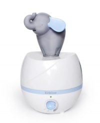 Let's talk about the elephant in the room-adorable and functional, this humidifier is a crowd favorite! Create comfort in your nursery with this super silent baby-friendly must-have, which provides eight to 12 hours of continuous steam, 360º misting and adjustable humidity output. 1-year warranty. Let's talk about the elephant in the room-adorable and functional, this humidifier is a crowd favorite! Create comfort in your nursery with this super silent baby-friendly must-have, which provides eight to 12 hours of continuous steam, 360º misting and adjustable humidity output. 1-year warranty.