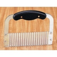 Dezine Black Handled Crinkle Cut Knife Dezine Black Handled Crinkle Cut Knife