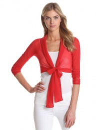 Only Hearts Women's Tulle 1 Ply Shawl Wrap Sweater Only Hearts Women's Tulle 1 Ply Shawl Wrap Sweater