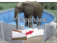 24 ft Round Pool Liner Pad, Elephant Guard Armor Shield Padding 24 ft Round Pool Liner Pad, Elephant Guard Armor Shield Padding