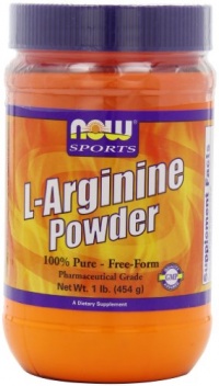 NOW Foods L-Arginine Powder, 1-Pound NOW Foods L-Arginine Powder, 1-Pound