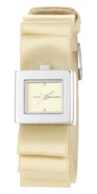 BCBGMAXAZRIA Women's BG6340 Analog Eclectic Mini Plisse' Tan Dial Watch BCBGMAXAZRIA Women's BG6340 Analog Eclectic Mini Plisse' Tan Dial Watch