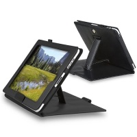 eForCity Leather Carrying Case Cover for Apple iPad 3, Black (282588) eForCity Leather Carrying Case Cover for Apple iPad 3, Black (282588)