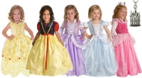 Princess Dress-Up Set & Wondercharms Necklace, Medium (3-5) Princess Dress-Up Set & Wondercharms Necklace, Medium (3-5)