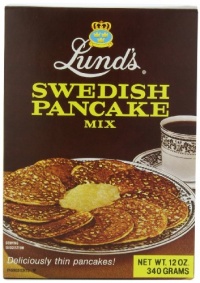 Lunds Swedish Pancake Mix, 12-Ounce (Pack of 6) Lunds Swedish Pancake Mix, 12-Ounce (Pack of 6)