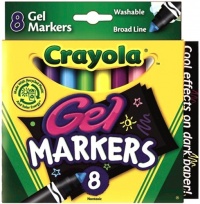 Crayola 8 Count Gel FX Washable Markers Crayola 8 Count Gel FX Washable Markers